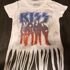 KISS Crop Top Size XS